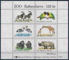 ** Koppenhágai állatkert Levélzáró Kisív - Zonder Classificatie