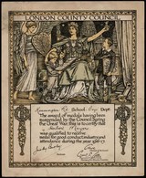 1917 Londoni Ipartestület Kitüntet? Oklevele. / Award Of The London City Council 26x31 Cm - Unclassified