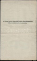 1945 Bp., Az Országos Levéltár észrevételei A Magyar Nemzeti Múzeum Tisztvisel?i Státusának Tervezett átszervezéséhez - Ohne Zuordnung