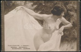 Cca 1914 Erotikus Fotólap, Feliratozva, 9×13 Cm - Andere & Zonder Classificatie