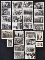 1941 Ifj. Horthy Miklós Brazil Nagykövet Utazása Sao Paulóba, 28 Db Privát Fotó, Közte Rövid Képsorozatok: Pl. Köszöntés - Other & Unclassified