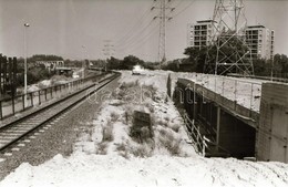 1988 Budapest, Újpest állomás és Környéke, 25 Db Szabadon Felhasználható Vintage Negatív, 24x36 Mm - Andere & Zonder Classificatie