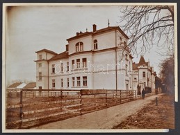 Cca 1910 Nagyvárad, Seregély Villa, Rulikovszky út, Kartonra Kasírozva, 16x22 Cm - Andere & Zonder Classificatie