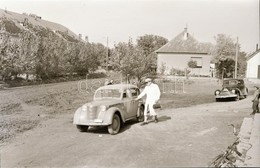 Cca 1940 Automobilok, 5 Db Szabadon Felhasználható Vintage Negatív, 6x6 Cm és 6x9 Cm - Andere & Zonder Classificatie