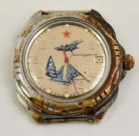 Szovjet Katonai, Vadászrepül? óra / Soviet Military Pilot Watch. - Andere & Zonder Classificatie