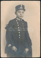 1919 Bécs, Tiszti Iskolás Fotója, Hátoldalán Feliratozva, 15x10 Cm - Andere & Zonder Classificatie