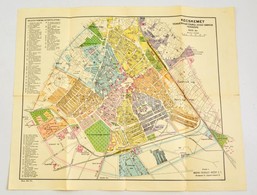 1929 Kecskemét Térképe, 1:10000, Magyar Földrajzi Intézet, 44×54 Cm - Sonstige & Ohne Zuordnung