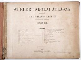 1873 Stieler Iskolai Atlasza. 1 Térkép Hiánnyal - Sonstige & Ohne Zuordnung