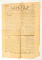 Nagy-Küküll?, II. évf. 43. Szám, 1900. Október 28., Szerk.: Gyöngyössy István, Segesvár, Betegh Pál, Kissé Viseltes, Sza - Non Classificati