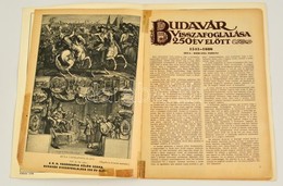 1936 Budavár Visszafoglalása 250 év El?tt 1541-1686, Pesti Hírlap Vasárnapja Különszám, VIII. évf. 15. (33. Szám), Ragas - Zonder Classificatie