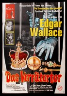 1964 Das Verrätertor (Traitor's Gate) Filmplakát, Hajtott 84x59 Cm - Andere & Zonder Classificatie