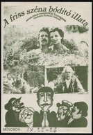 1979 A Friss Széna Bódító Illata, NDK Filmvígjáték Plakát, 41x28,5 Cm - Andere & Zonder Classificatie