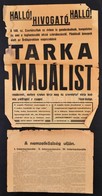 3 Db Különböz? Plakát: Cserkész Tarka Majális; MKP; A Nemzetköziség útján, Sérültek, Különböz? Méretben - Altri & Non Classificati