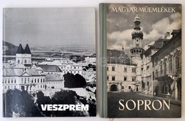 Csatkai Endre: Sopron. Budapest, 1956,  Képz?m?vészeti Alap Kiadóvállalata. Kiadói Félvászon Kötésben. +Tahin Gyula: Ves - Ohne Zuordnung