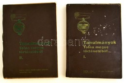 Dr. Puskás Attila: Tanulmányok Tolna Megye Történetéb?l  I.-II. Kötetek. Szekszárd, 1972. Tolna Megyei Tanács. Kiadói Eg - Zonder Classificatie