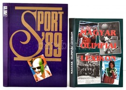 2 Db Sportkönyv: Magyar Olimpiai Lexikon (Bp., 2000); Sport '89 (Debrecen, 1989). Kartonált Papírkötésben, Jó állapotban - Zonder Classificatie