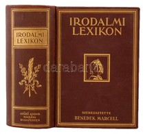 Irodalmi Lexikon. Szerkeszti Benedek Marcell. Bp., 1927, Gy?z? Andor K. Aranyozott Kiadói Egészvászon-kötésben. Jó állap - Zonder Classificatie