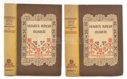 Ignácz Róza: Róza Leányasszony I-II. Ignácz Róza Munkái. Budapest, 1942, Dante. Második Kiadás. Kiadói Félvászon Kötés,  - Zonder Classificatie