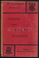 M. Creighton: A Római Nép. Athenaeum Kézikönyvtára. Bp., 1898, Athenaeum. Harmadik Kiadás. Kiadói Egészvászon-kötés, Got - Ohne Zuordnung