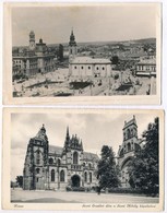 2 Db RÉGI Történelmi Magyar Városképes Lap; Kassa és Kolozsvár / 2 Pre-1945 Historical Hungarian Town-view Postcards, Ko - Ohne Zuordnung