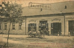 * T3 Bácsbokod, Schön Ábrahám üzlete, Szekér. W. L. 1956. (r) - Ohne Zuordnung