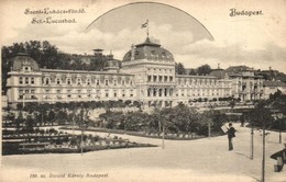 ** * Budapest II. Szent Lukács Fürd? - 5 Db Régi Városképes Lap - Ohne Zuordnung