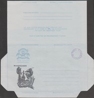 Ouganda Vers 1987. Aérogramme "On Postal Service". Rhinocéros. Très Rare - Rhinocéros