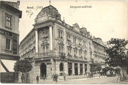 T2 Arad, Központi Szálloda és Kávéház, Bloch H. üzlete. Kerpel Izsó Kiadása / Hotel, Café, Shops - Non Classificati