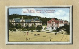 * T2/T3 Brassó, Kronstadt, Brasov; Pénzügyi és Posta Palota. Benk? Ignácz Kiadása / Finanz- U. Postgebäude / Financial A - Non Classificati