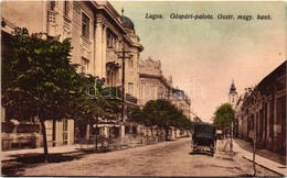 T2/T3 Lugos, Lugoj; Gáspári Palota, Osztrák-magyar Bank / Palace, Bank (EK) - Ohne Zuordnung