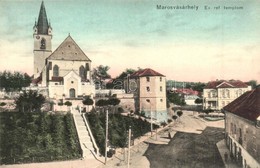 * T2 Marosvásárhely, Targu Mures; Református Templom. Porjes S. Sándor Kiadása / Church - Zonder Classificatie