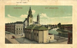 T2/T3 Nagyvárad, Oradea; Szent László Tér, Templomok / Square With Churches (EK) - Zonder Classificatie