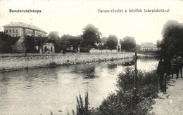 T2/T3 Besztercebánya, Banska Bystrica; Garam Folyó, Fels?bb Leányiskola. Karniol Kiadása / Hron River, Girls' School (EK - Ohne Zuordnung