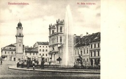T2 Besztercebánya, Banska Bystrica;  IV. Béla Király Tér, Strelinger Jakab, Löwy Ferencz üzlete. Walther Adolf és Társa  - Zonder Classificatie