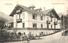 T3 Feny?háza, Lubochna; Adminisztráció Szálloda. Ébenh? Károly Kiadása / Hotel (r) - Ohne Zuordnung