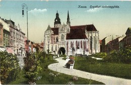 T2/T3 Kassa, Kosice; Erzsébet Székesegyház / Cathedral + 1938 Kassa Visszatért So. Stpl. (EK) - Ohne Zuordnung