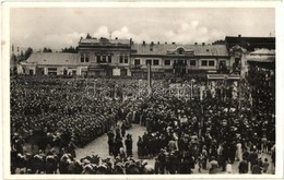 ** T2/T3 1938 Beregszász, Berehove; Bevonulás / Entry Of The Hungarian Troops (fl) - Zonder Classificatie