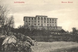 * T2 Lovran, Lovrana, Laurana; Neues Hotel - Non Classificati