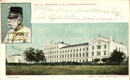 T3 Kamanc, Kamenitz, Sremska Kamenice (Újvidék, Novi Sad); K.u.K. Infanterie-Cadettenschule / Osztrák-magyar Gyalogsági  - Ohne Zuordnung