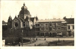 T2 1941 Szabadka, Subotica; Zsinagóga, Sonenfeld üzlete / Synagogue, Shops. Photo - Ohne Zuordnung