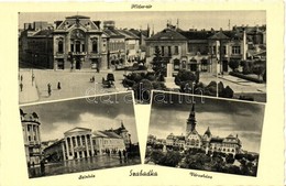 ** T1 Szabadka, Subotica; Hitler Tér, Színház, Városháza / Square, Theater, Town Hall - Ohne Zuordnung