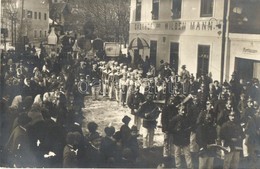 * T1/T2 Bad Aussee, Gasthof Zum Wilden Mann / Students' Festival In Winter, Studentica. Photo - Ohne Zuordnung