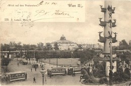 T2/T3 Vienna, Wien II. Blick Auf Den Praterstern / Trams  (EK) - Ohne Zuordnung