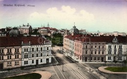 T1/T2 Hradec Kralove, Prikopy, Synagoga / View With Synagogue - Ohne Zuordnung