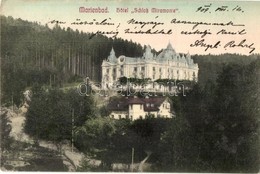 T2/T3 Marianske Lazne, Marienbad; Hotel Schloss Miramonte, Tiroler Hof - Non Classificati