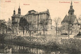 T2/T3 Plzen, Pilsen; Museum, Frantiskansky Kostel / Museum, Church - Zonder Classificatie