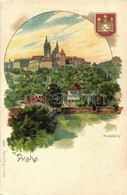 ** T2/T3 Praha, Prag; Hradcany / Castle, Regel & Krug 5156. Litho - Zonder Classificatie