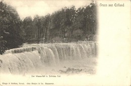 ** T2/T3 Keila-Joa, Schloss Fall; Wasserfall / Waterfall (EK) - Non Classificati