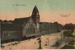 * T2 Metz, Le Gare / Bahnhof / Railway Station, Tram - Non Classificati