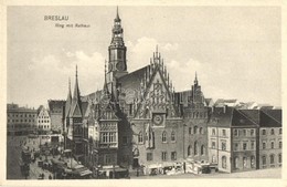 ** T2 Wroclaw, Breslau; Ring Mit Rathaus / Square, Town Hall - Zonder Classificatie